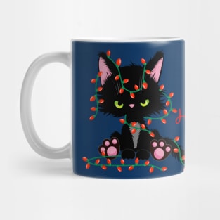 Bah Humbug Kitty Mug